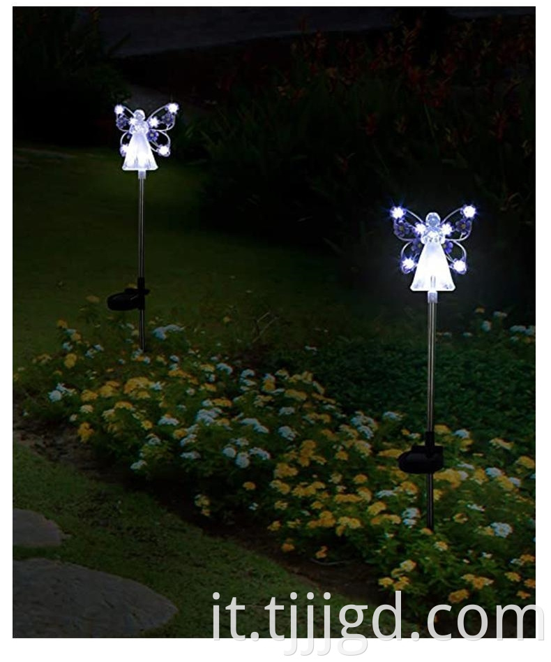 Outdoor Angel Shaped Garden Lamp